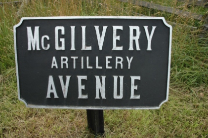 McGilvery got an avenue named in his honor at Gettysburg (Tom Huntington photo).