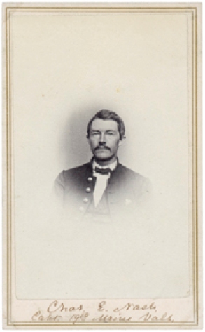 Charles E. Nash of the 19th Maine (Maine State Archies).